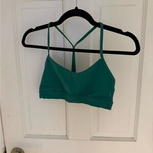 lululemon athletica Green Strappy Sports Bra
